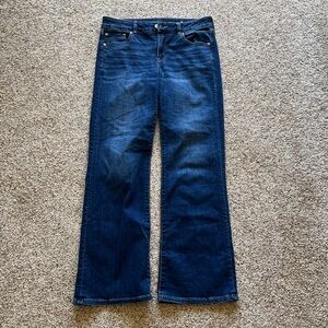 American eagle super stretch flair jeans